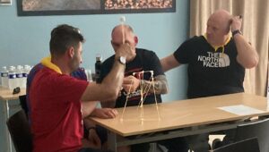 IMET Team Building Event - Spaghetti Challenge